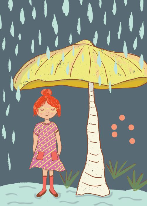 Rainy-Days-Mädchen
